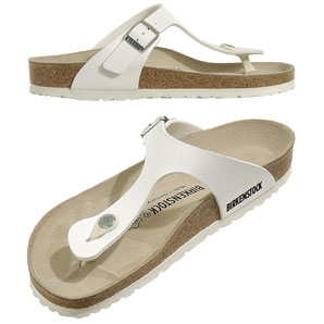 Gizeh Sandals, White, Size 4-4.5/37