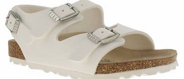 Birkenstock kids birkenstock white roma unisex toddler