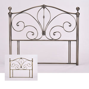 Akita 4FT 6 Double Metal Headboard