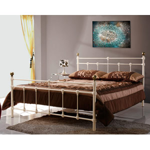 Atlas 4FT Small Double Metal Bedstead -