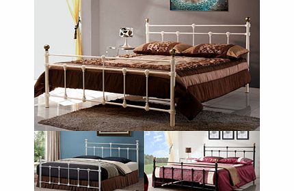 Birlea Atlas 4FT Small Double Metal Bedstead