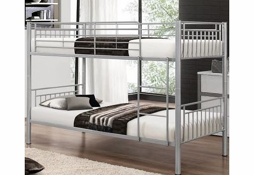 Rhodes Bunk Bed Silver