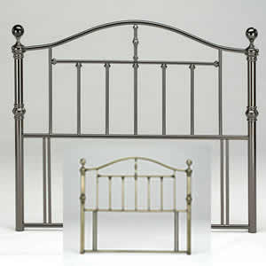 Victoria 4FT 6 Double Metal Headboard