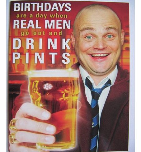 Birthday Cards General FANTASTIC COLOURFUL AL MURRAY THE PUB LANDLORD BIRTHDAY GREETING CARD