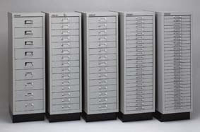 Multidrawer Cabinet Non-locking 9-Drawer