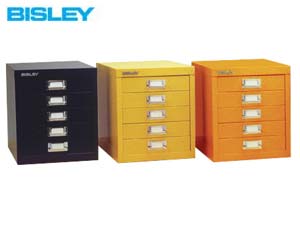 Bisley soho coloured multidrawers