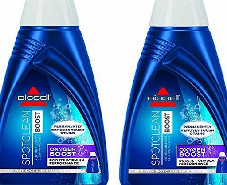 BISSELL  Spotclean Powertool Oxygen Boost Carpet Cleaner (2 x 1L Bottles)