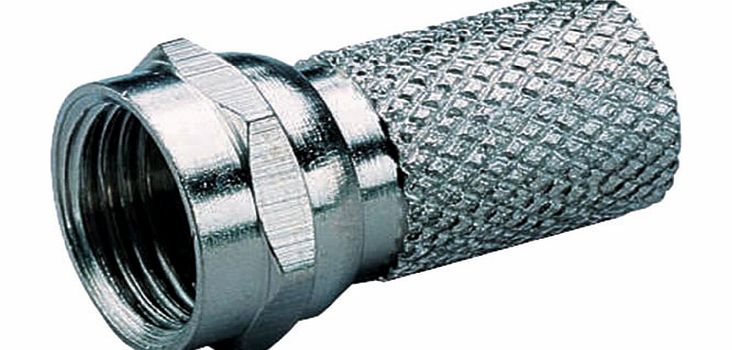 BKL 0403318 F-Plug Screw-in Plug 7mm Coax Cable