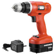 Black and Decker 9.6V Drill