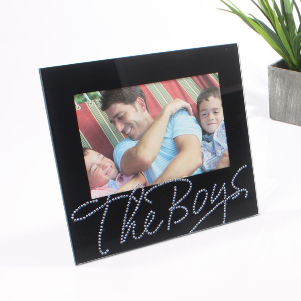 Black Crystals Frame - The Boys