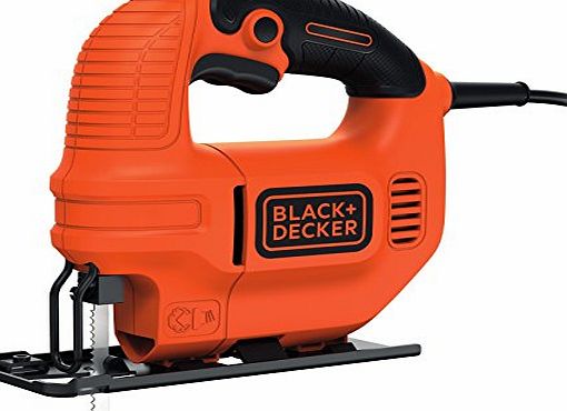 BLACK DECKER Black   Decker KS501-GB 400 W Compact Jigsaw with Blade