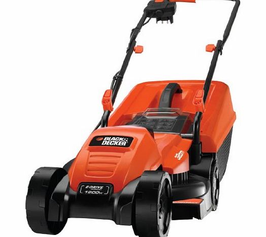 BLACK DECKER BLACK AND DECKER EMAX32S 32cm EdgeMax Electric Lawnmower