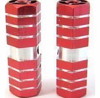 BMX Stunt Pegs 10mm Red