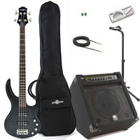 Black Knight CB-42M2 Bass Guitar Black   BP80