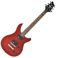 Black Knight CF-50F Electric Guitar Cherry