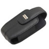 BlackBerry 8300 Leather Swivel Holster - Black - HDW-13386-001