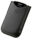 Blackberry Genuine BlackBerry 9000 Bold Koskin Leather Pocket - Black