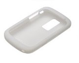 BLACKBERRY GENUINE BLACKBERRY 9000 BOLD WHITE SILICON SKIN CASE