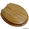 Blackspur Pine Toilet Seat With Metal Hinges