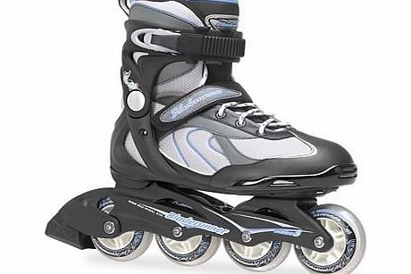 Bladerunner Womens Pro 80 Inline Skate - Silver/Blue, Size 6