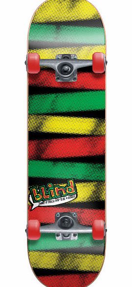 Blind Rasta Stripes Complete Skateboard - 7.75