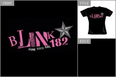 182 (Rock Girl) Skinny T-shirt