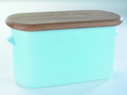 Nigella Lawson Living Kitchen Bread Bin - Blue