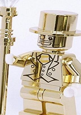 Blocks tashred32 MR.GOLD Minifigures series 10 CUSTOM FIGURE