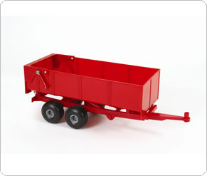 Tipping Trailer Red