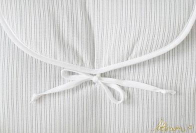 Blossom Paris Striped 50x85cm Travel Changing Mat - Sky Blue