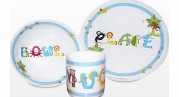 Animal Alphabet Breakfast Set