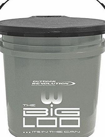 Blue Diamond The Big Loo Portable Toilet - Grey