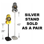 MINIPOD STAND silver pair