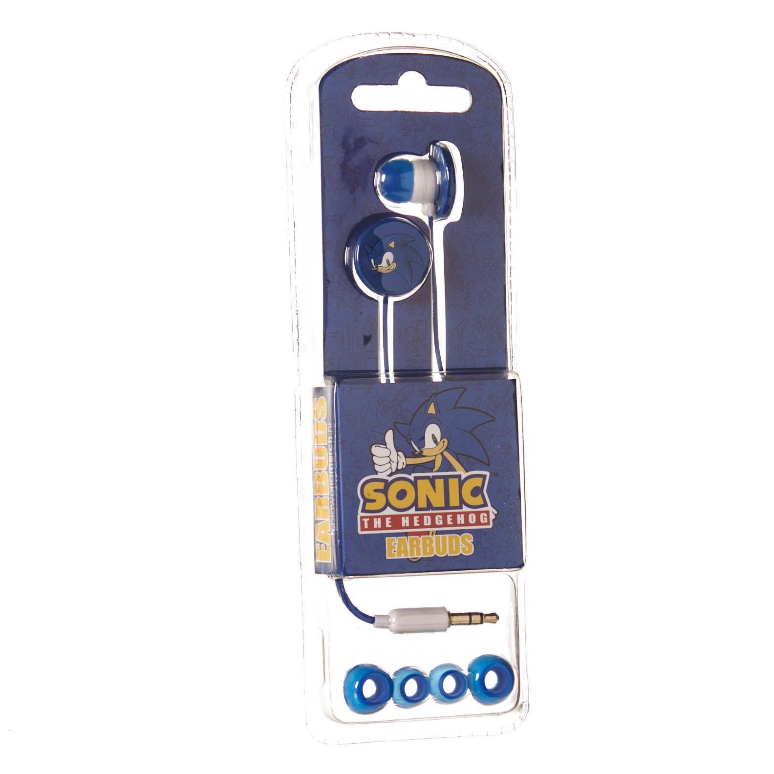 Blue Sonic The Hedgehog Earphones