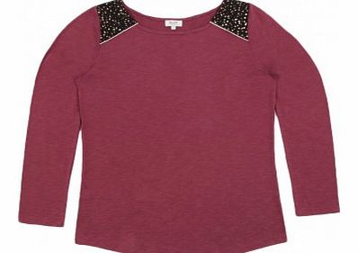 Head in the stars T-shirt Burgundy S,M