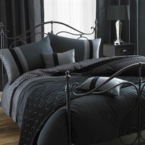 Black Bed Runner