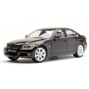 bmw 330i 2005 - Black 1:18