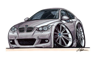 E90 Coupe - Silver Kids T-shirt