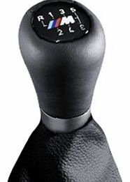 Genuine M Leather Gear Stick/Shift Knob Black (25 11 7 896 886)