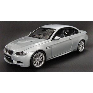 bmw M3 Convertible 2007 - Silver 1:18