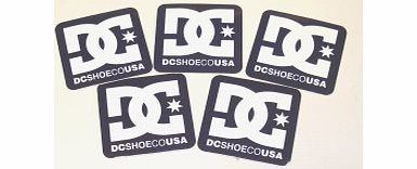 BMX DC Logo Sticker - Pack of 5