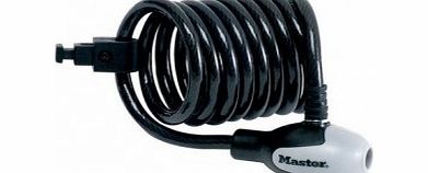 BMX Master Lock Quantum Self Coiling Key Lock