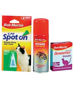 Martin Cat Flea/Worming Kit