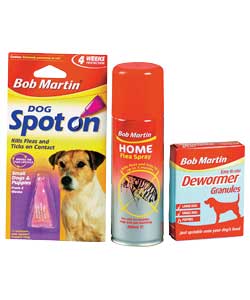 Martin Dog Flea/Worming Kit