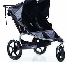 BOB Revolution SE Duallie Black Twin 3 Wheeler