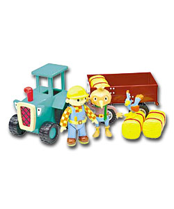 Bob The Builder Friction Travis Playset