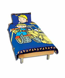 Bob The Builder Single Duvet Cover and Pillowcase Set