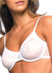 Sheer Mesh underwired bra