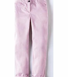 Boden 7/8 Chino, Blue,Bubble Gum,Marguerite