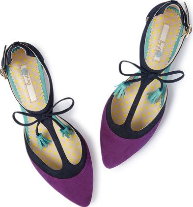 Boden, 1669[^]35108091 Alice Flat Purple Boden, Purple 35108091